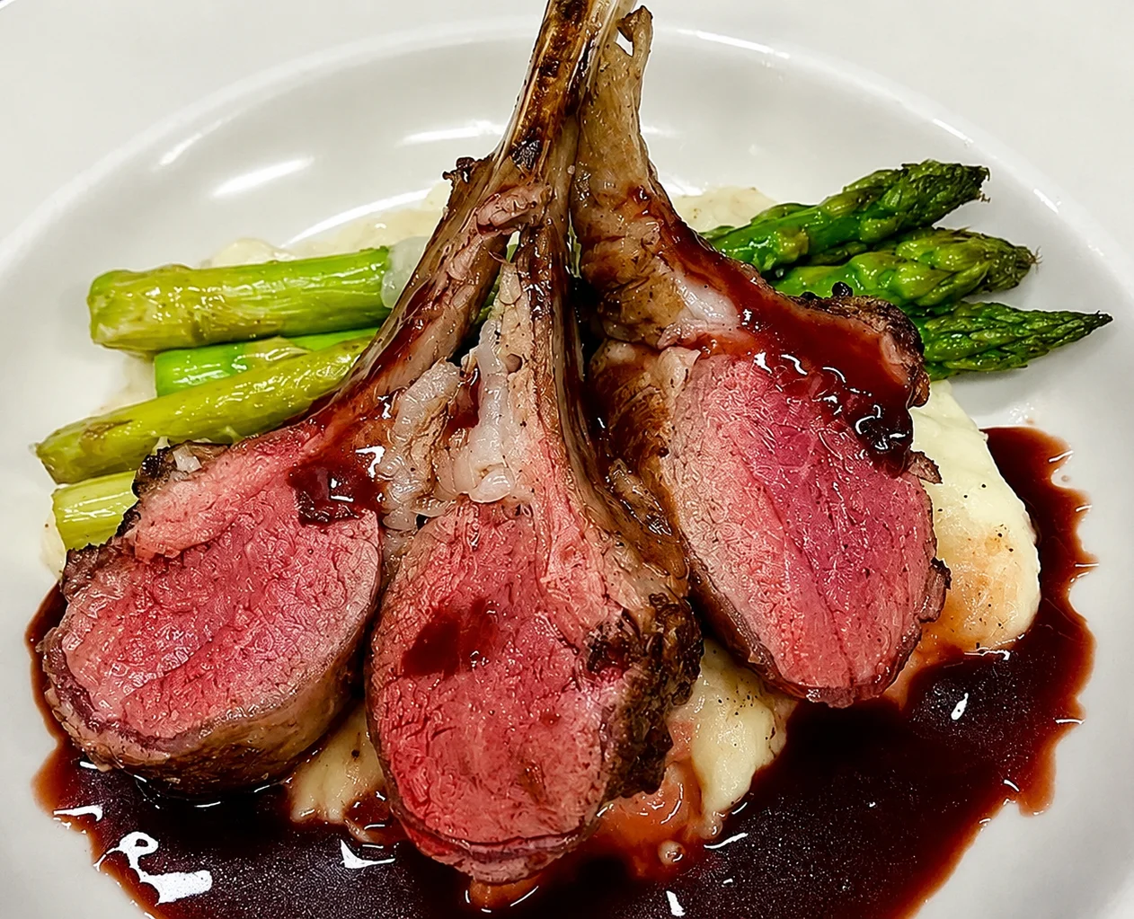 Rack of lamb at Ciao Italia Orlando